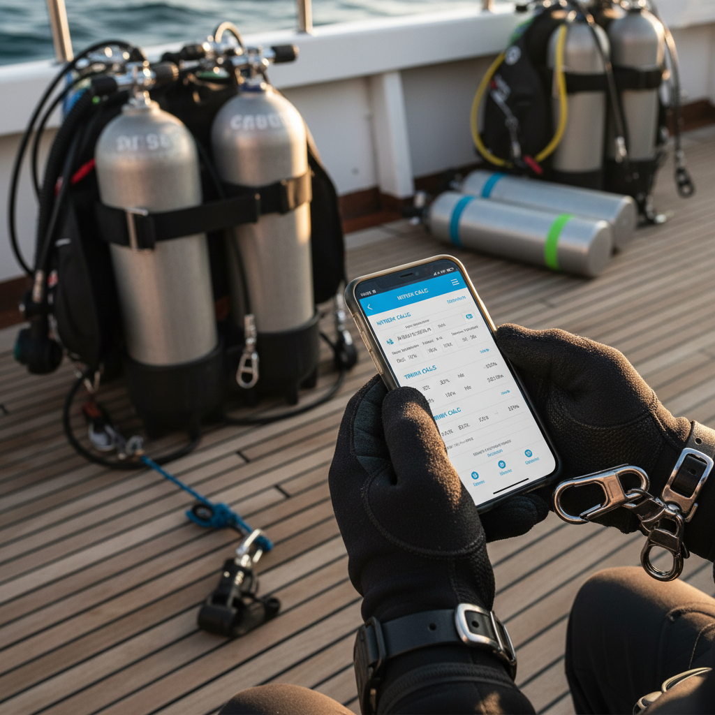 Dalton: l’app che porta la trasparenza nei calcoli per la subacquea tecnica Dalton: l’app che porta la trasparenza nei calcoli per la subacquea tecnica