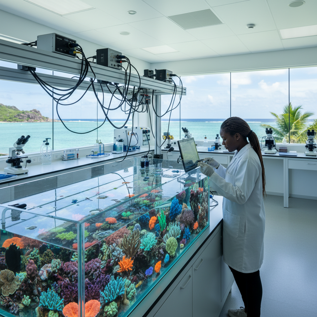 Seychelles: successo record per il nuovo laboratorio di riproduzione dei coralli Seychelles: successo record per il nuovo laboratorio di riproduzione dei coralli
