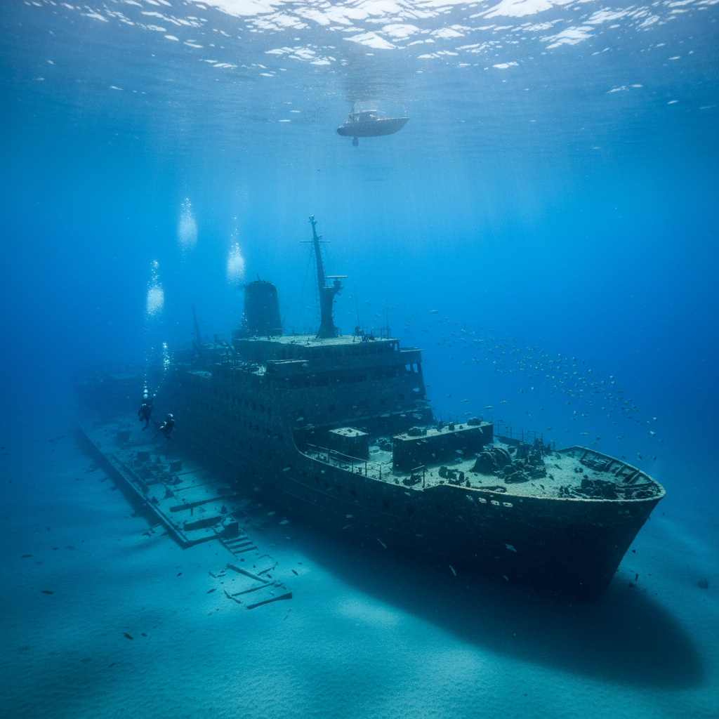 Tragedia sul relitto dello Zenobia: muore un istruttore durante un’immersione guidata Tragedia sul relitto dello Zenobia: muore un istruttore durante un’immersione guidata